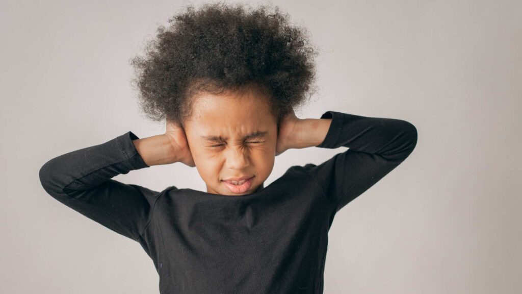 Kid with anxiety