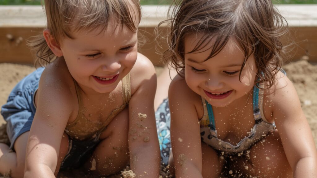 Sensory sensitivity in toddlers shown through hands-on sand play and early sensory development